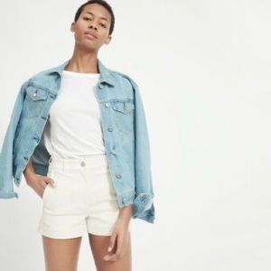 Everlane White Denim Shorts - Size 00